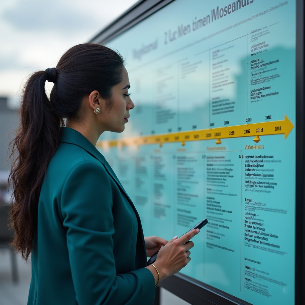 Línea de tiempo rastreando cambios y actualizaciones a las regulaciones chilenas de crowdfunding